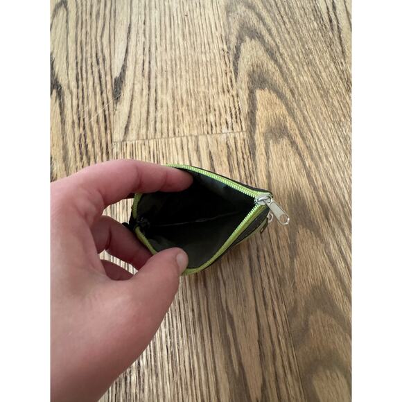 Small Brown & Green Coin Purse - Picture 3 of 5